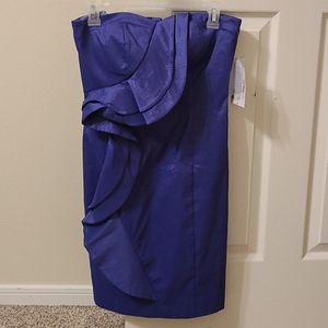 Jessica Simpson Blue Cocktail Dress